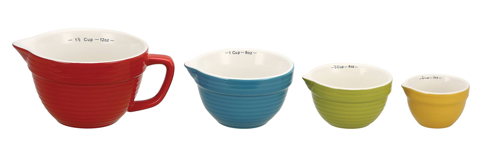 Hello Honey® Bowl Shaped Measuring Cup Set
